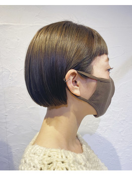 《 miki 》ぱっつんショートボブスタイル_20210125_1