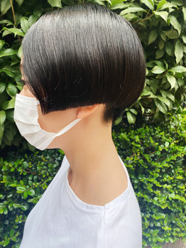 《 miki 》切りっぱなし、ショートスタイル。_20210807_1