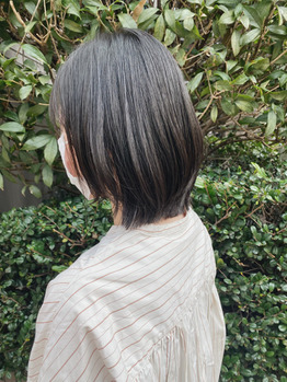 《 miki 》ボブスタイルに段を入れて軽やかな印象に _20211126_1