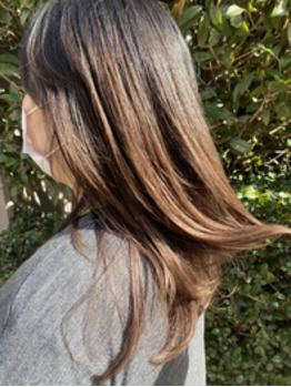 《 miki 》ブリーチ履歴を活かしたデザインカラー_20211203_1