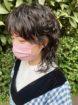 i062032980_349-262 《 miki 》ウルフパーマ、2ヶ月後のメンテナンス!_20210727_1