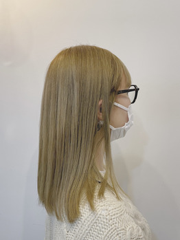 《 miki 》黒髪からブロンドヘアへ！大変身！_20220128_1