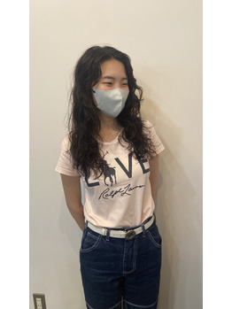 ロングヘアーにパーマを。_20220813_1