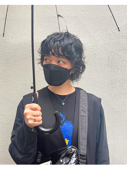 【SAE】ウルフヘアのパーマスタイル_20220804_1
