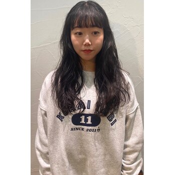 ロングヘアーにもパーマスタイル！_20220114_1