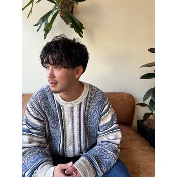 【SAE】メンズのニュアンスパーマ_20230218_1