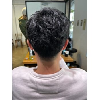 メンズカットくせ毛をいかして。_20230118_2