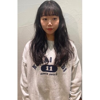 ロングヘアーにもパーマスタイル！_20220114_1