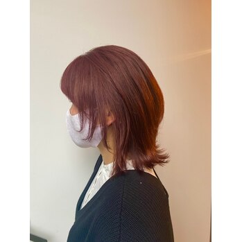 ピンクウルフがかわいい_20210421_1