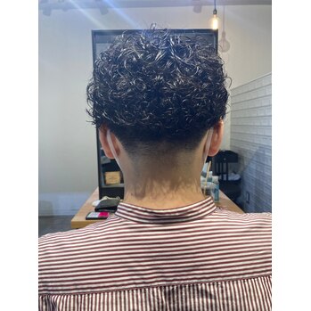 men's刈り上げにパーマ_20210417_1