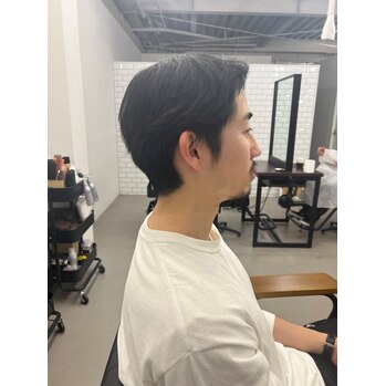 【 HIKARI】無造作で男らしくも上品なメンズカット_20250221_2