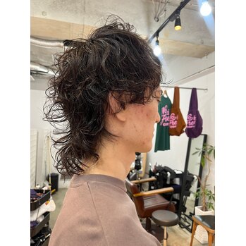 i108213959 くせ毛を活かしたマレットウェーブスタイル_20240720_1