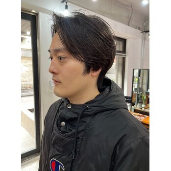 オイルのみで決まるメンズヘア_20230412_1