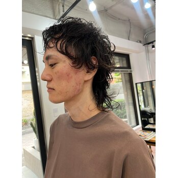 i108213961 くせ毛を活かしたマレットウェーブスタイル_20240720_2