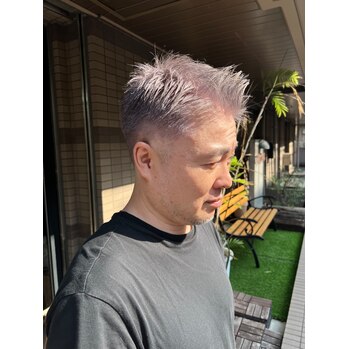 【HIKARI】メンズ白髪活かしカラー_20240804_4