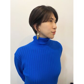 冬はニットとピアスとショートヘア！！_20221119_1