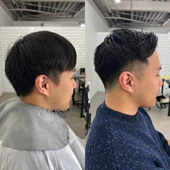 【HIKARI】ナチュラルフェードカット_20250202_2