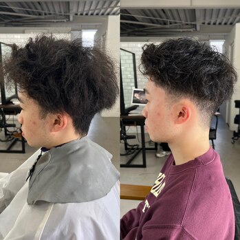 i121434897 【HIKARI】癖毛活かしメンズカット_20250223_1