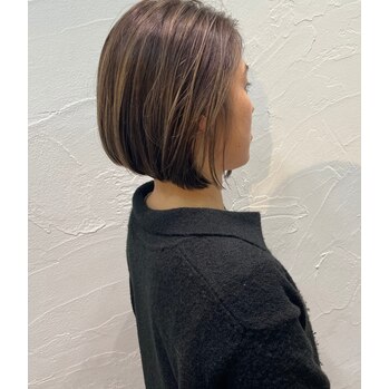 ボブスタイルにハイライトを！_20220106_1