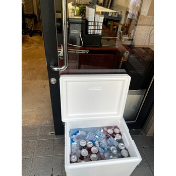 キンキンに冷えたウェルカムドリンク☆_20220811_1