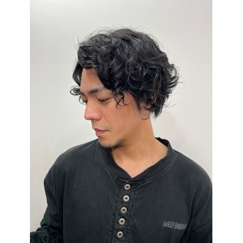 i097226962-1 【HIKARI】メンズパーマ朝楽スタイル_20231219_1