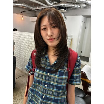 Olive beige&high  layer cut☆_20260806_1