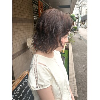 brown perm☆_20260812_2
